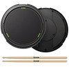 Drum Practice Pad 12 Inches, Donner Quiet Drum Pad with