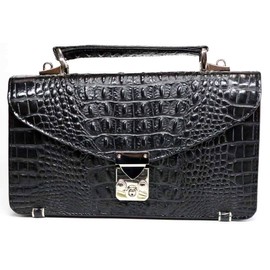 Bliss Leather, Genuine Leather, Second Bag, Integrated Wallet Bag, Cowhide Leather, Handle Included, Black, F