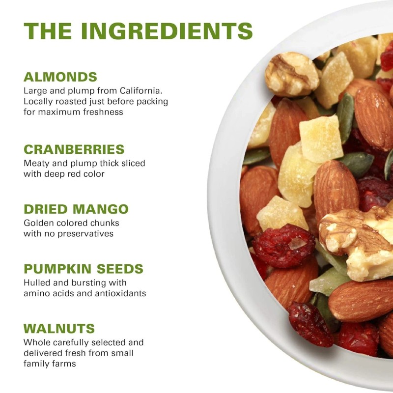 Gourmet Nut Power Up Mega Omega Trail Mix from Gourmet