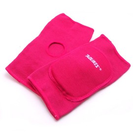 Island Puppy) Kids Important Knee Protection Support Left & Right Set Soft Type Kids Sports Dance, pink