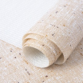 RAY STAR 12X120 Inch Shelf Liner for Kitchen Cabinets, Non-Adhesive Cabinet Liner Washable, PVC Drawer Liner for Dresser Non-Slip Bathroom (Yellow)(1 Roll)