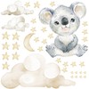 WANDKIND Koala on the Cloud Wall Sticker V340 | Hand-Drawn