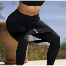 OMNANA® HIPstar™ Resistance Band Set - 3 Widerstandsstufen, Hautfreundliche Baumwoll-Naturkautschuk-Mischung, rutschfest, Perfekt für Hüft- und Beintraining