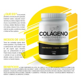 Colágeno Hidrolizado 450g Pack 2 Meses Antiedad Energeios