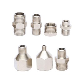 ADOFUN 7-Piece Airbrush Adapter Set Quick Release Adapter for Airbrush Hose Airbrush Quick Release Cutting