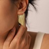 Dochais Dangly Tassel Earrings Gold Hypoallergenic Dangle Chain Women Boho