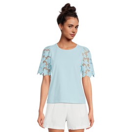 Lilly Pulitzer Women's Sebene Knit Top, Fresh Water Blue