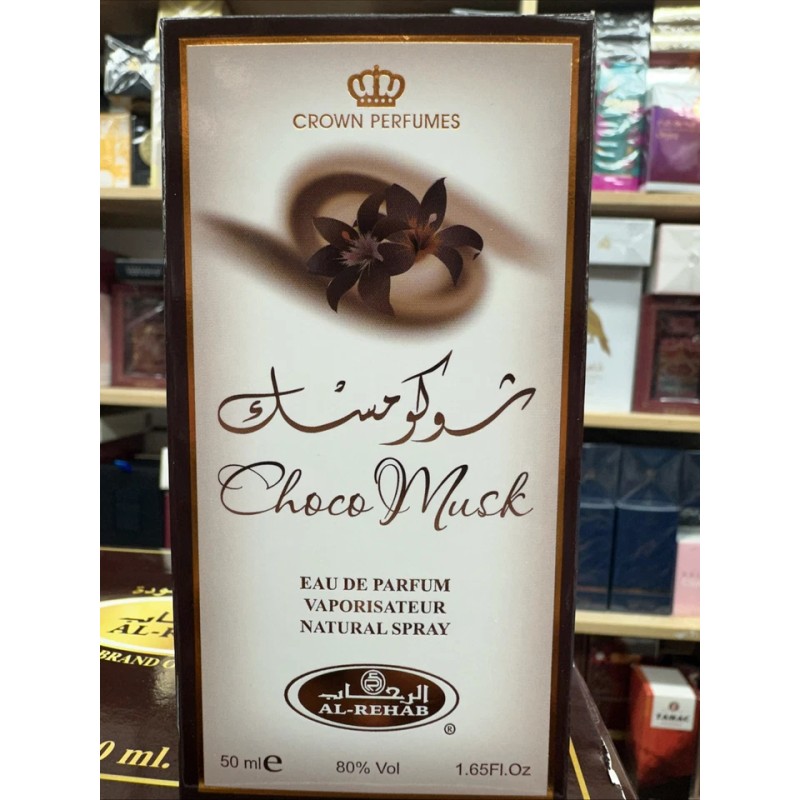 Al-Rehab Choco Musk Eau De Parfum - 50ML, 1.65oz