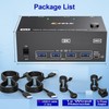 4K144Hz HDMI KVM Switch 3 Monitors 3 Computers, Dual Monitor