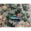 2 Count Blown Glass Speedboat Speed Boat Christmas Ornament