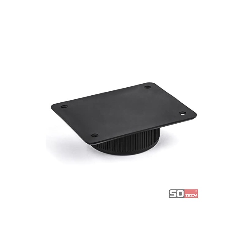So-Tech® Furniture Foot, Grey or Black