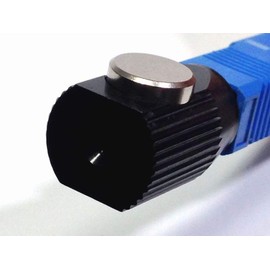 Bare Fiber Adapter SC Fiber Optic Checker for Light Transmittance Measurement Temporary Opening Confirmation