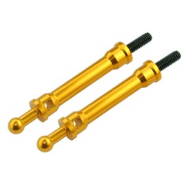 Microheli Aluminum Canopy Mount Set (Gold) - Blade 300 CFX