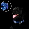 azuza Reflective Dog Collar with AirTag Holder, Pet Collar with