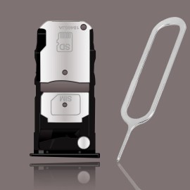 For Motorola Durable Upgraded SIM and Memory Card Tray Holder f Motorola Moto Z3 Play XT1929