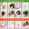 ZESLMG Chrome Suction Cup Hooks for Glass Window, Shower Hook
