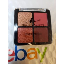 Beauty Vaulte Plum Palette Eyeshadow Quad 7.2g/.25oz Full Size RV $18