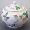 Wedgwood 50105506975 Wild Strawberry Tea Sugar Box, S, Wedding Gift,
