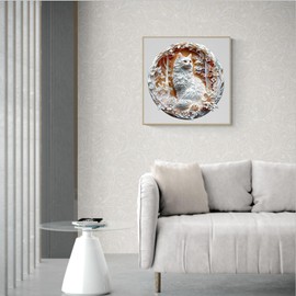 Wooden Puzzle Adults and Children, 3D Cat-3 Circular Unique Puzzle, Wooden Puzzle Adults with Wooden Gift Box (M-200 Pieces)