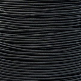 West Coast Paracord Shock Stretch Bungee Cord – 1/8 Inch Diameter (10 Feet, Black)
