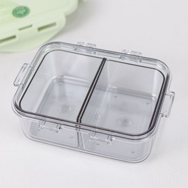 락앤락 비스프리 퓨어 칸칸이 밀폐용기 직사각 350ml Lock&Lock Bisfree Pure Rectangular Airtight Container 350ml
