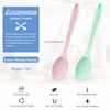 Armrouns Silicone Mixing Spoons 2-Pack, 10.8" Large High Heat Resistant