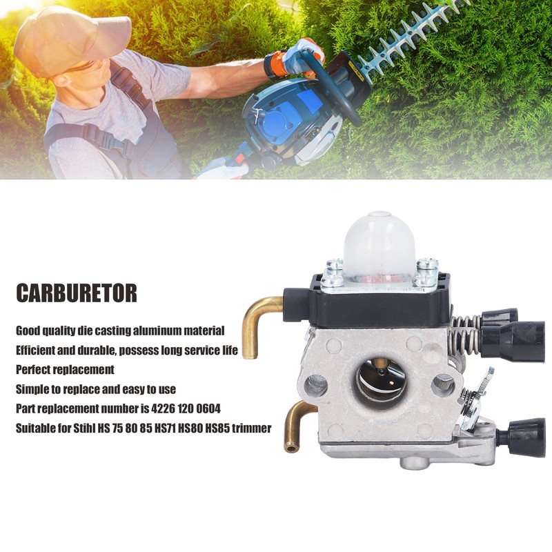 Carburetor Carb Replacement 4226 120 0604 for Stihl HS 75