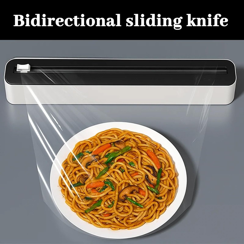2PCS Foil And Cling Film Dispenser, Cling Film Dispenser, Kitchen