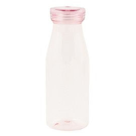 Pearl Metal HB-3725 Water Bottle, 19.7 fl oz (550 ml), Clear Pink, Plastic, Aqua Bottle, Clear Assist