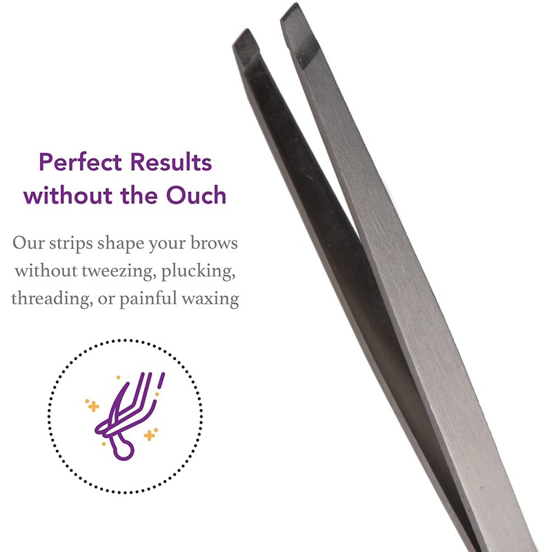 HairOff Instant Eyebrow Shapers 18 Each (Pack of 3)