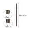 sourcing map Tension Spring Wire Diameter 0.04", AD 0.47", Free