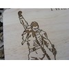 QUEEN FREDDIE MERCURY GIFT IDEA PREMIUM HARDWOOD WOODEN CHOPPING CUTTING