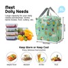 SUOXU Insulated Lunch Bag 25cm - Foldable Reusable Cool Bag