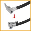 Partuto 20cm Car Tire Valve Connect Pipe Air Chuck Inflator
