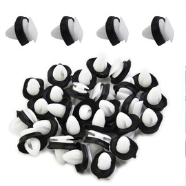 CLKE Pack of 100 Door Panel Mounting Clips for F-iat Ducato Boxer Bracket Set, Car Door Trim Clips Door Clips Bumper Clips 856543 71728806
