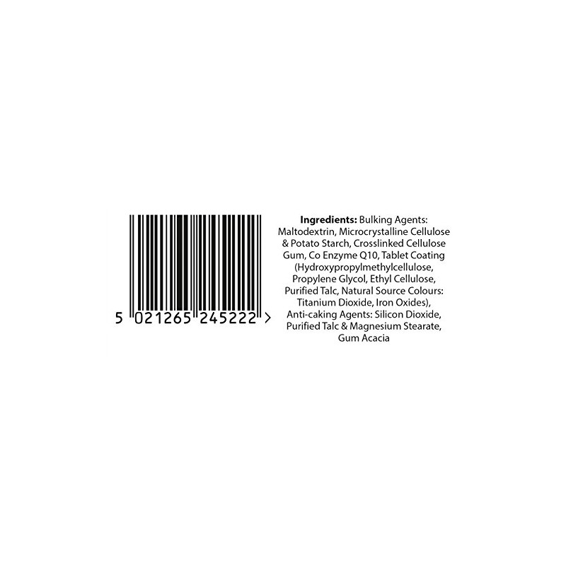 Vitabiotics Ultra Coenzyme Q10 50 mg Tablets