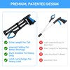 38" Extra Long Grabber Reacher Tool – 3 Pack Foldable