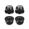 sourcing map Nylon Insert Hex Lock Nuts, 4pcs - M3