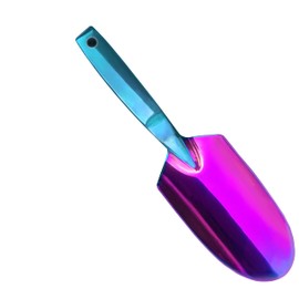 Garden Shovel - Gardening Hand Tool, Heavy Duty Garden Trowel, High Strength Alloy Steel for Planting Transplanting Transferring, Metal Solid Handle, Colorful