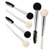 OHPHCALL 6pcs Makeup Sponge Brush Double-sided Makeup Applicator for Foundation