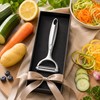 Double-Head Vegetable Peeler for Kitchen Prep – Stainless Steel Fruit