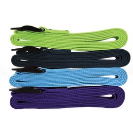 Yoga-Mad Damen 2m Belt Fitness-Mad Standard-Yoga-Gürtel, Grün, 2 m, 2.5m Long