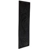 Blue Heron Motif Push Plate in Aged Bronze Finish -