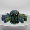 Articulated Crochet Spider - Color: Solid color (Random)