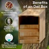 Owl House Cedar - Prebuilt Barn & Screech Owl Nesting