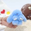 Soft Fluffy Rabbit Keyring Cute Plush Rabbit Key Ring Plush