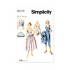 Simplicity Sportswear Sewing Pattern, Multicolor