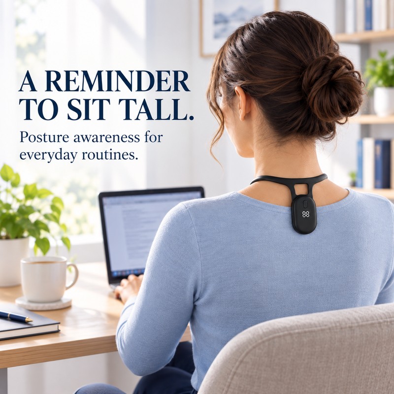 Smart Posture Reminder for Daily Posture Training – Real-Time Monitoring