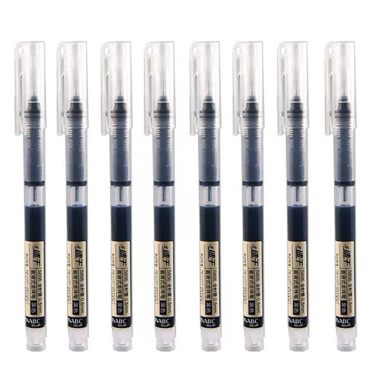 Gullor Liquid Ink Rollerball Pens, 0.5mm Fine Tip Quick-Drying Pens