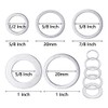 Limnyves 20 Pcs Saw Blade Bushing Set Saw Blade Adapter